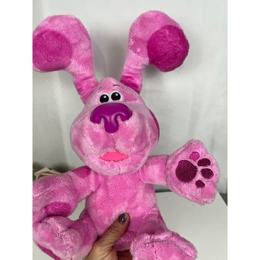 Nickelodeon Blues Clues‎ and You Magenta Pink Plush Stuffed Animal Toy 2020 14in